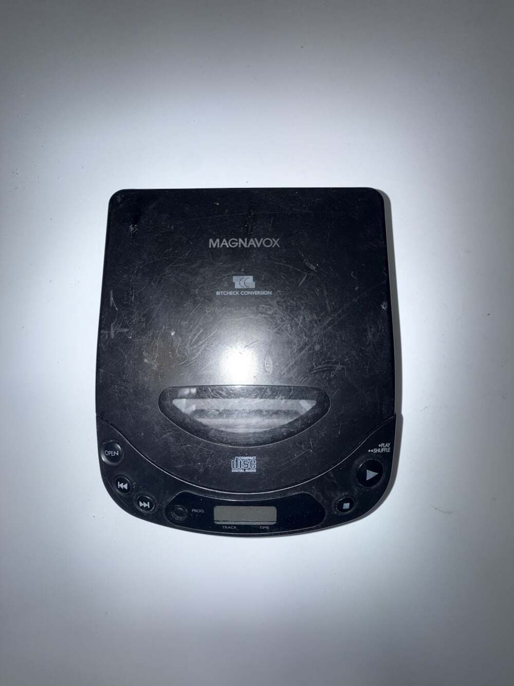 Magnavox AZ 7265CS/37 Portable CD Player Dynamic Bass Boost